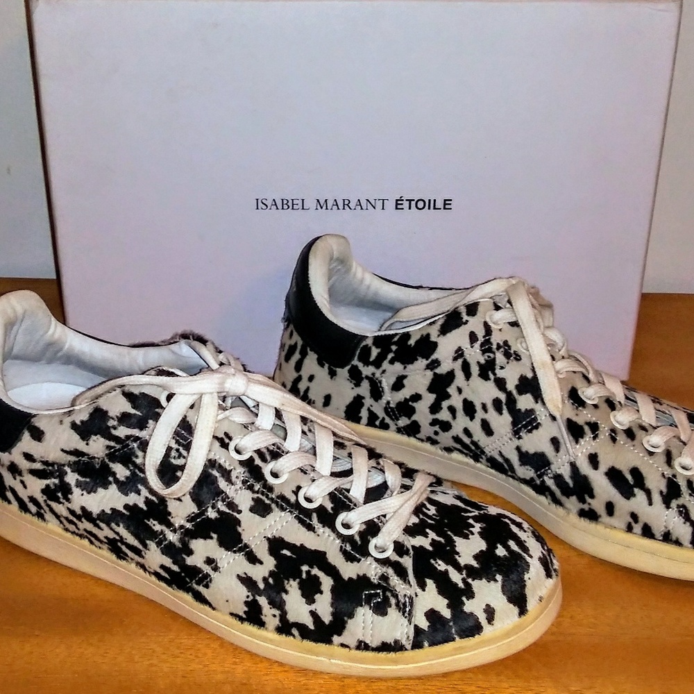 Isabel Marant Etoile Bart Calf Print womens10